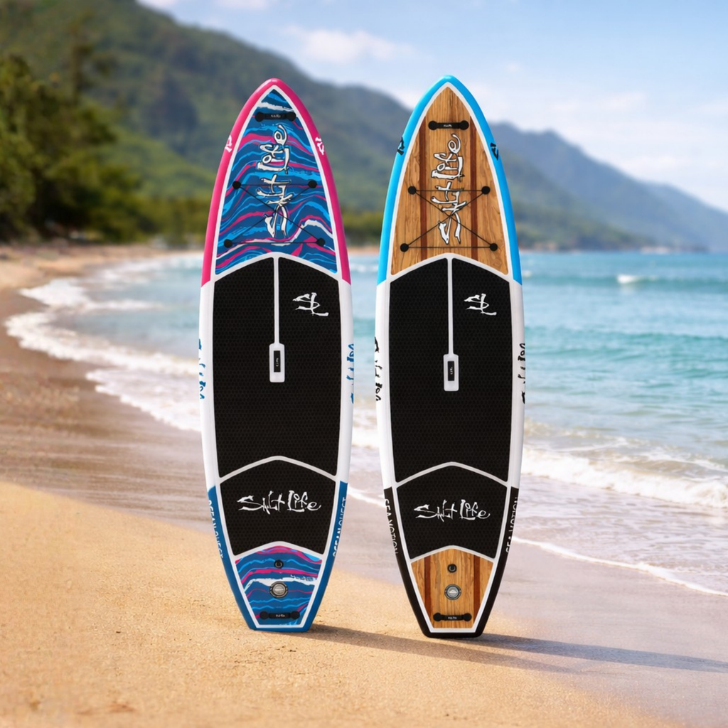 Salt Life Inflatable Stand Up Paddleboard-Ocean Quest & Sea Motion (10'6" & 11'0")