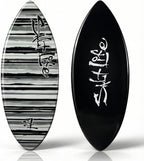 SALT LIFE Fiberglass Compression Skimboard – High-Performance Beach Skim Board for Kids, Teens & Adults – Lightweight Durable Design for Flatland & Shorebreak – 38, 42, 44, 53 in