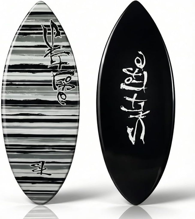 SALT LIFE Fiberglass Compression Skimboard – High-Performance Beach Skim Board for Kids, Teens & Adults – Lightweight Durable Design for Flatland & Shorebreak – 38, 42, 44, 53 in Hover Image