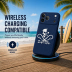 Salt Life Case for iPhone 16 & iPhone 17, Slim Shock-Absorbing Protective Phone Cover, Soft-Touch Grip, Wireless Charging Compatible with Raised Camera Protection