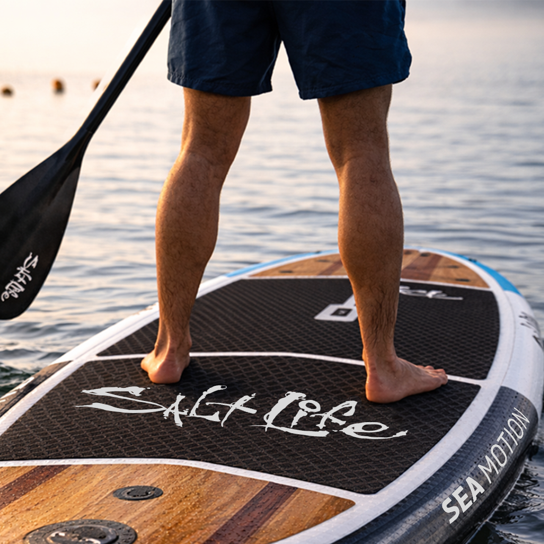 Salt Life Inflatable Stand Up Paddleboard-Ocean Quest & Sea Motion (10'6" & 11'0")