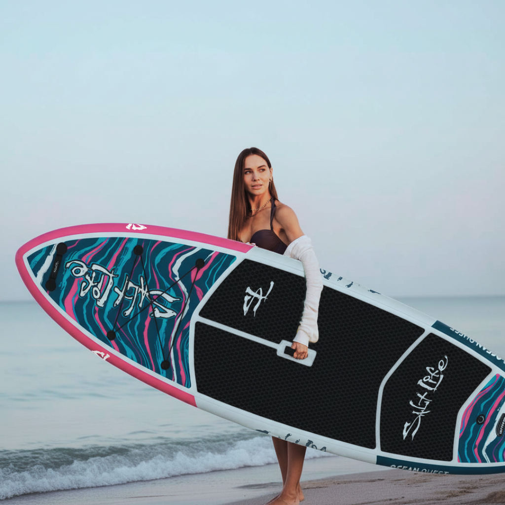 Salt Life Inflatable Stand Up Paddleboard-Ocean Quest & Sea Motion (10'6" & 11'0")